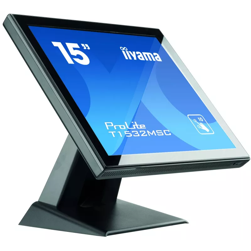 iiyama T1532MSC-B5AG POS monitors 38,1 cm (15 collas) 1024 x 768 pikseļi Skārienjūtīgs ekrāns
