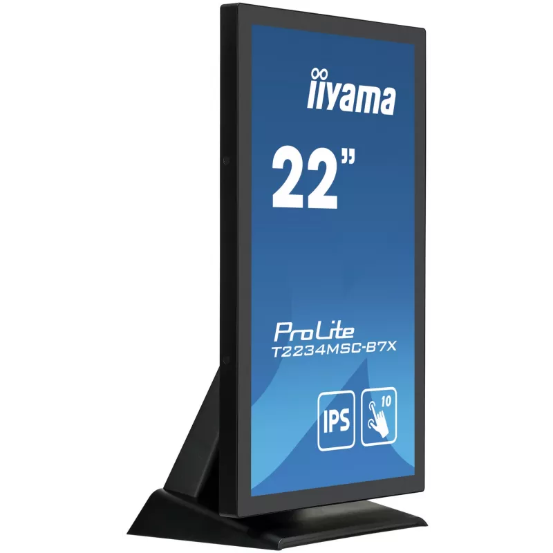 iiyama ProLite T2234MSC-B7X datora monitors 54,6 cm (21,5 collas) 1920 x 1080 pikseļi Full HD skārienjūtīgs melns
