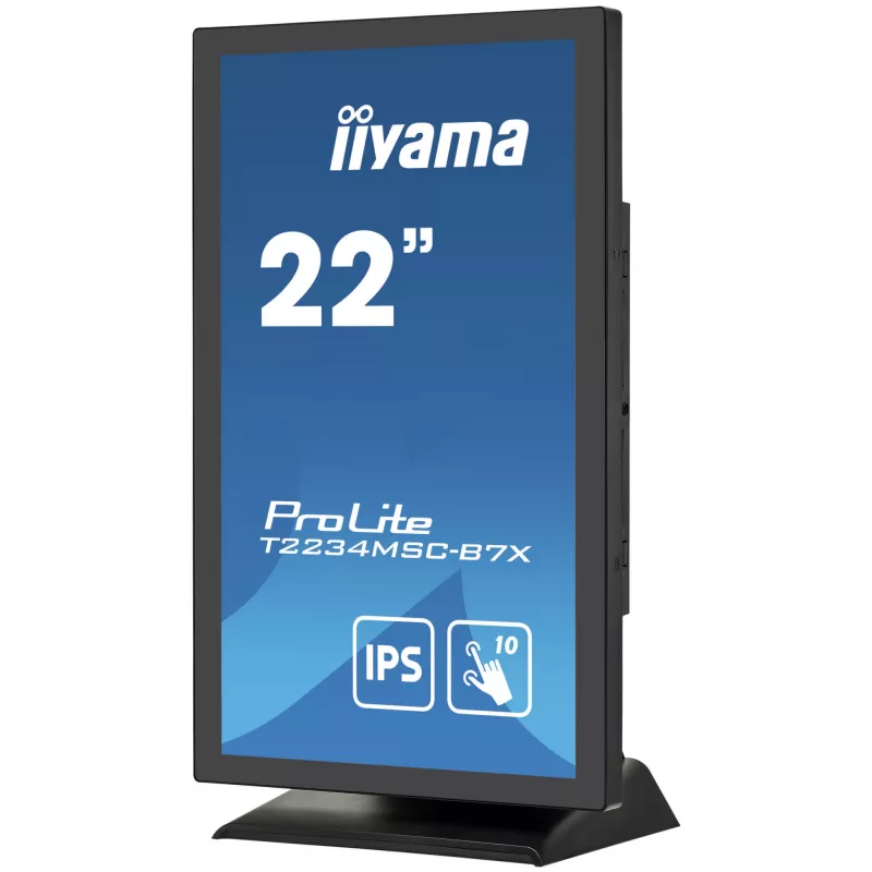 iiyama ProLite T2234MSC-B7X datora monitors 54,6 cm (21,5 collas) 1920 x 1080 pikseļi Full HD skārienjūtīgs melns