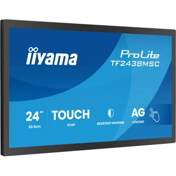 Skārienjūtīgs monitors IIYAMA TF2438MSC-B2 — 24 collu interaktīvs displejs, vairākpieskārienu