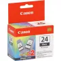 Canon BCI-24 tintes kasetne 2 gab. Oriģināla Melna