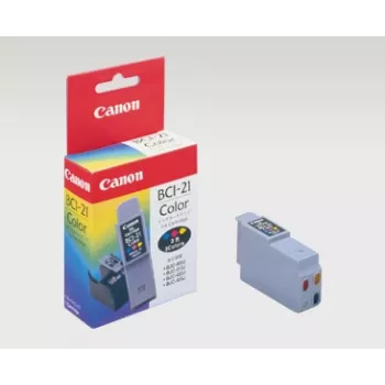 Canon BCI-21 tintes kasetne Oriģināls Ciāna, Fuksīna, Dzeltena