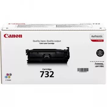 Canon 732K tonera kasetne — oriģināla melna, lāzerdrukai, ražība 6100 lappuses, 1 gab.
