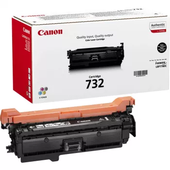 Canon 732K tonera kasetne — oriģināla melna, lāzerdrukai, ražība 6100 lappuses, 1 gab.