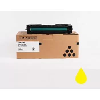Ricoh 406351 tonera kasetne 1 gab. Oriģināls Dzeltens