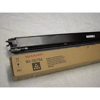 Sharp MX-31GTBA tonera kasetne 1 gab. Oriģināls Melns
