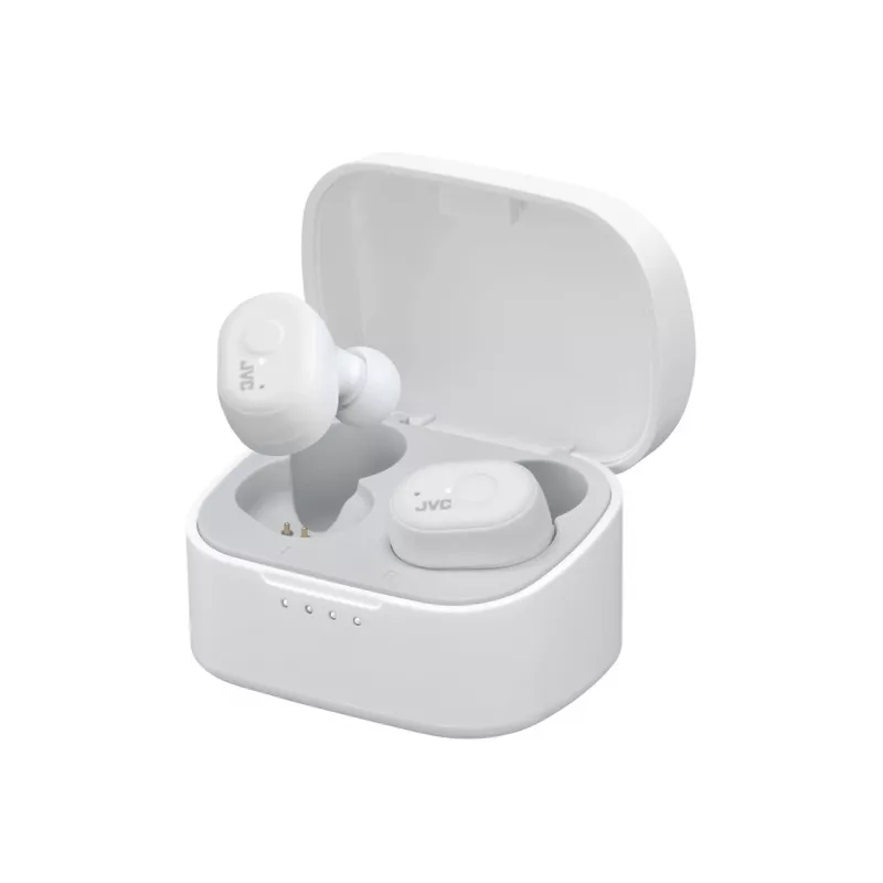 Austiņas JVC HA-A11T True Wireless Stereo (TWS) ievietojamās, Bluetooth, 20–20 000 Hz, 10 m, balta