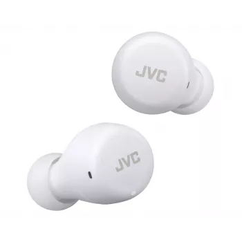 Bezvadu ievietojamās austiņas JVC HA-A5T True Wireless Stereo (TWS) — intraaurālas, 20–20000 Hz, balta