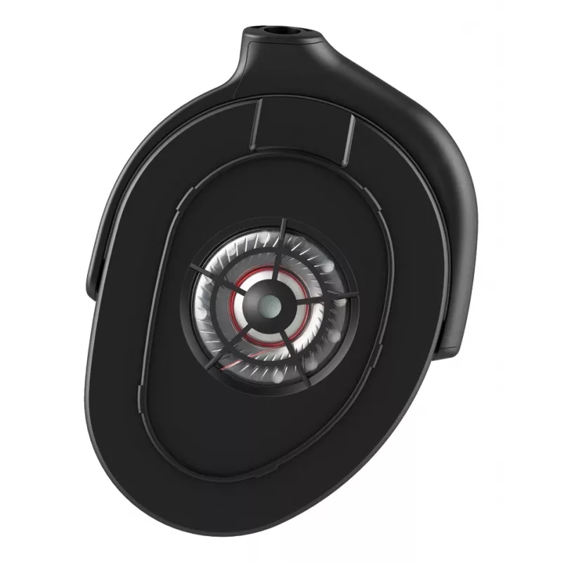 JVC GG-01 headset ar vadu, uz galvas stiprināms, spēlēm, melns