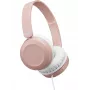 JVC Powerful Sound vadu austiņas, uz auss, rozā, vadu, 10–26000 Hz, zvani/mūzika, 140 g, austiņas, rozā