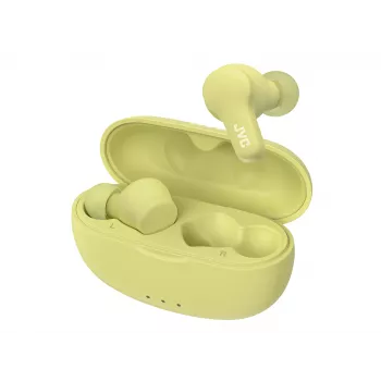 Bezvadu ievietojamās austiņas JVC Gumy TWS Stix zaļa — True Wireless Stereo Bluetooth, 20–20000 Hz, 10 m diapazons
