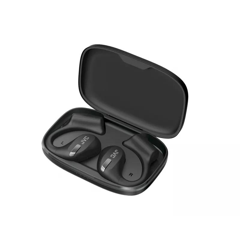JVC HA-NP50T-B-U Nearphone TWS melns, True Wireless Stereo (TWS), 20 - 20000 Hz, zvani/mūzika, 16 g, austiņas, melns