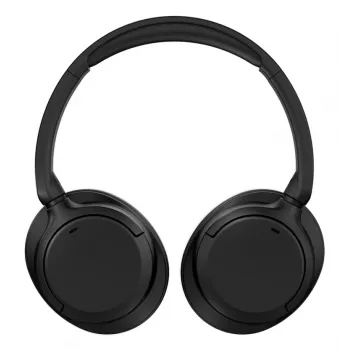 JVC Over Ear trokšņu slāpējošas austiņas bezvadu galvas stīpa zvaniem / mūzikai USB Type-C Bluetooth melnas