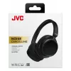 JVC Over Ear trokšņu slāpējošas austiņas bezvadu galvas stīpa zvaniem / mūzikai USB Type-C Bluetooth melnas