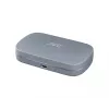 Austiņas JVC HA-NP40T True Wireless Stereo (TWS) ievietojamās ar auss āķi Bluetooth, 20–20000 Hz, 10 m, pelēkas