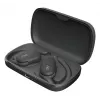 Austiņas JVC HA-NP40T True Wireless Stereo TWS aizauss ar Bluetooth, melna, 20–20000 Hz, 10 m