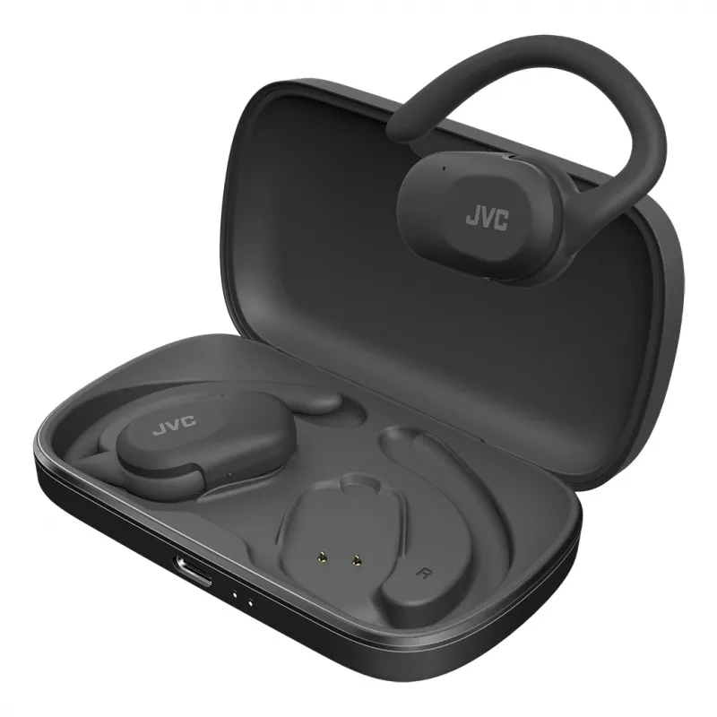 Austiņas JVC HA-NP40T True Wireless Stereo TWS aizauss ar Bluetooth, melna, 20–20000 Hz, 10 m
