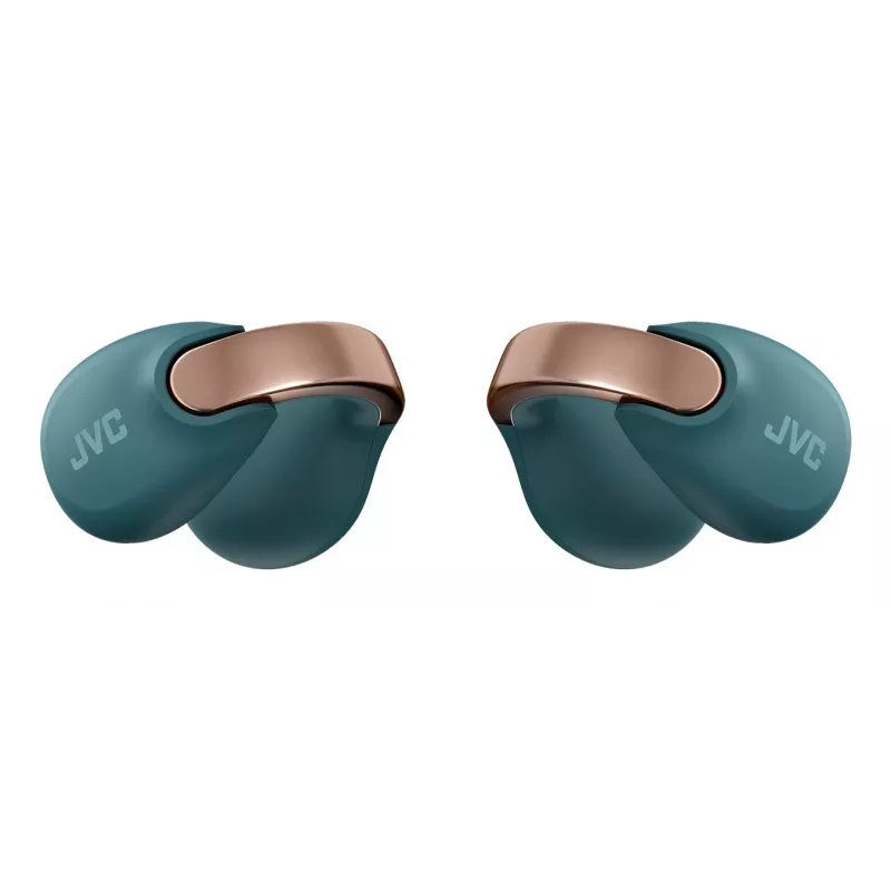 JVC HA-NP1T austiņas True Wireless Stereo (TWS) ausīs iekarināms Zvani/Mūzika USB Type-C Bluetooth Zila, Zelts