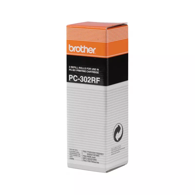 Brother Replacement Fax Ribbon, Fax ribbon, 235 lapas, Melns, Brother FAX-910, FAX-917, FAX-920, FAX-930, FAX-940, Thermal transfer, 2 gab.