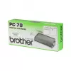 Faksa kārtridžs Brother PC70 — melns, 140 lapas, saderīgs ar FAXT72/74/76/78/7 Plus/92/94/96/98