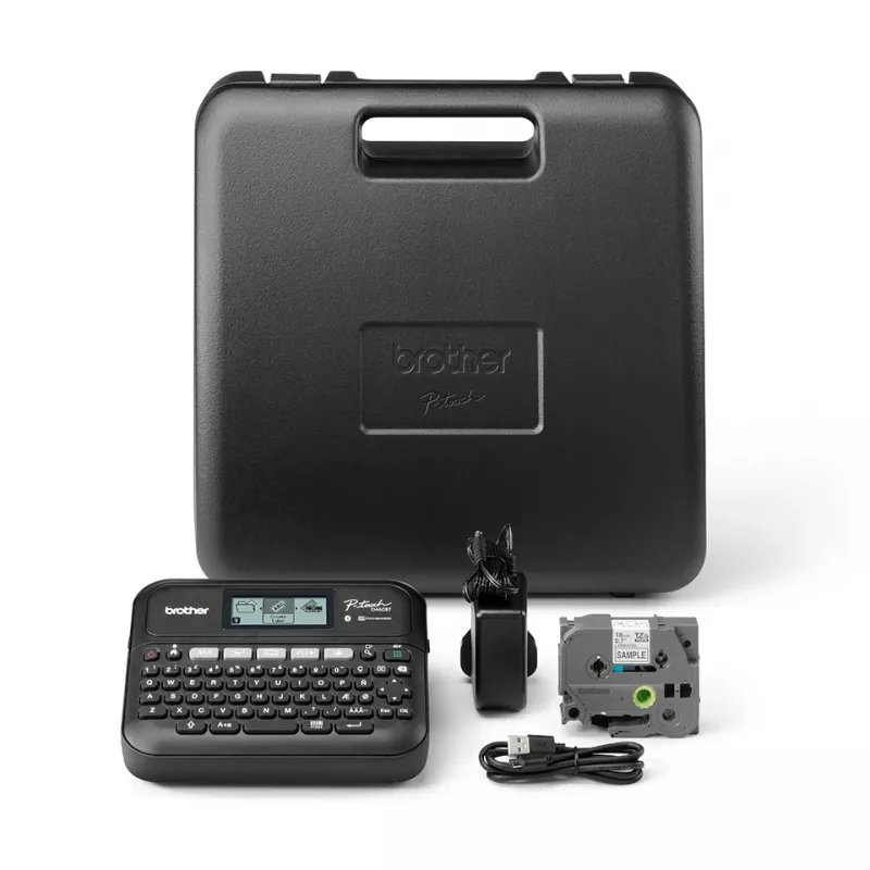 Brother PT-D460BTVP etiķešu printeris termopārnese 180 x 180 DPI 30 mm/s vadu un bezvadu TZe Bluetooth QWERTY