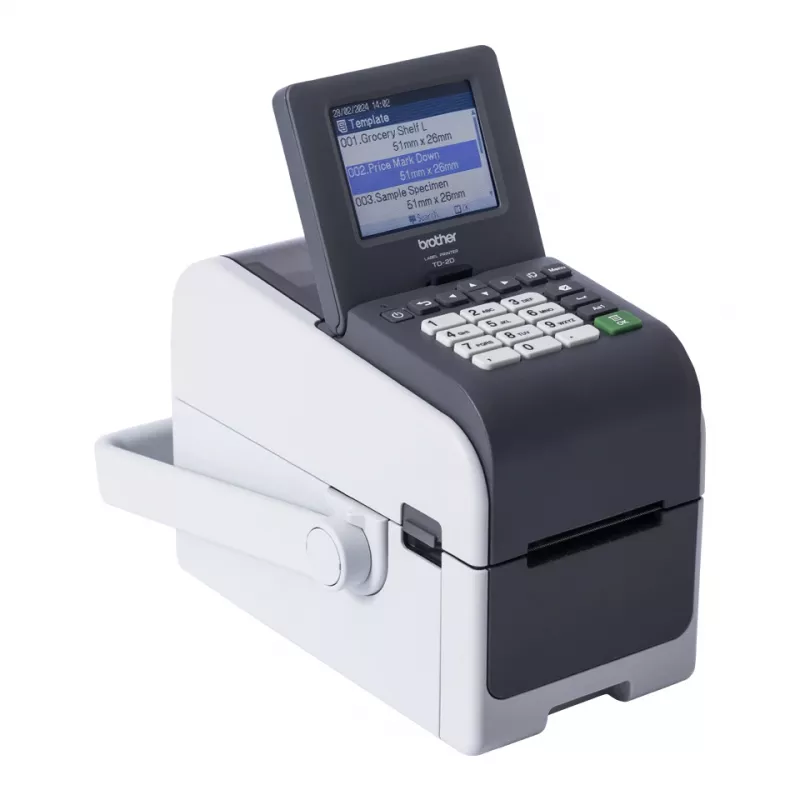 Brother TD-2350DSAH300 etiķešu printeris, tiešā termodruka, 300 x 300 DPI, 152 mm/s, vadu un bezvadu, Ethernet LAN, Wi-Fi, Bluetooth