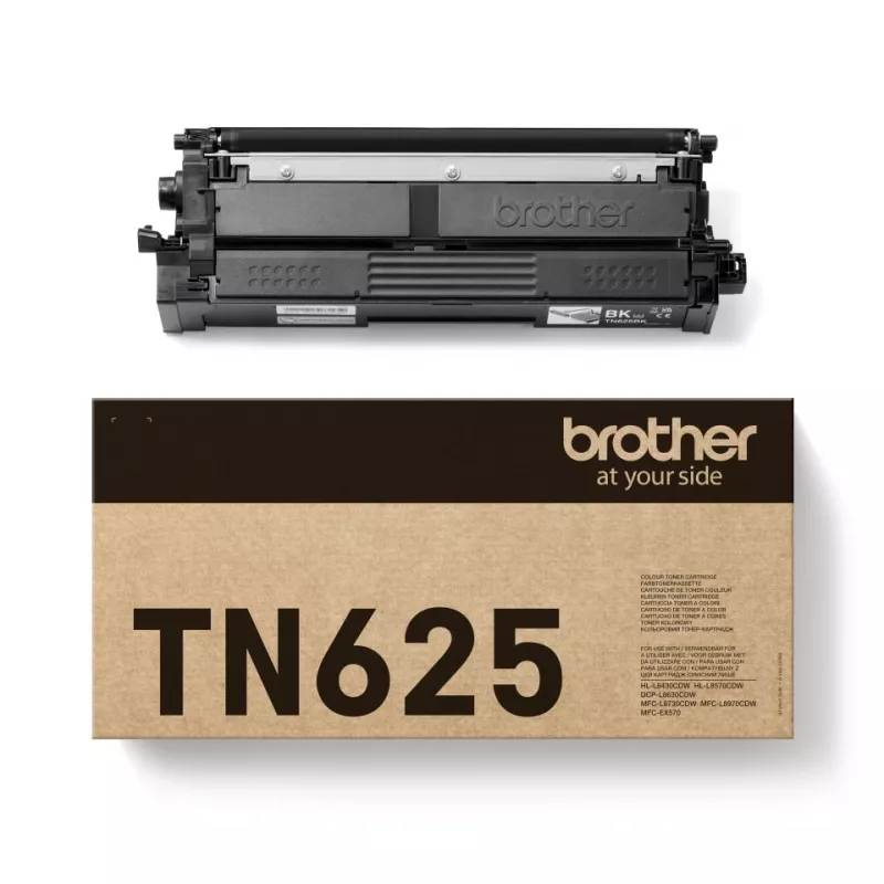 tonera kasete Brother TN-625BK Oriģināls melns, 1 pc, yield 3000 lapas