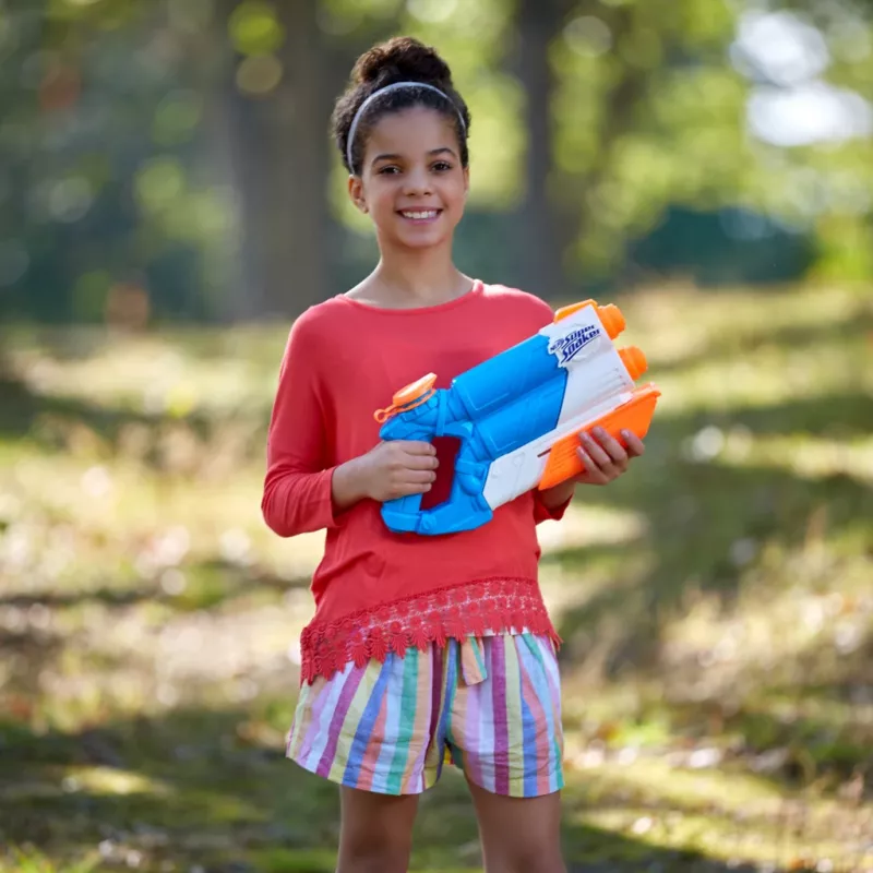 Nerf Super Soaker Twin Tide, rotaļu blasters, Daudzkrāsu, 6 gadi