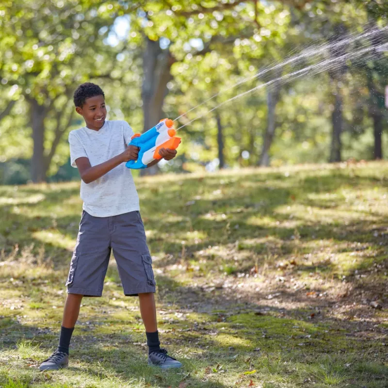 Nerf Super Soaker Twin Tide, rotaļu blasters, Daudzkrāsu, 6 gadi