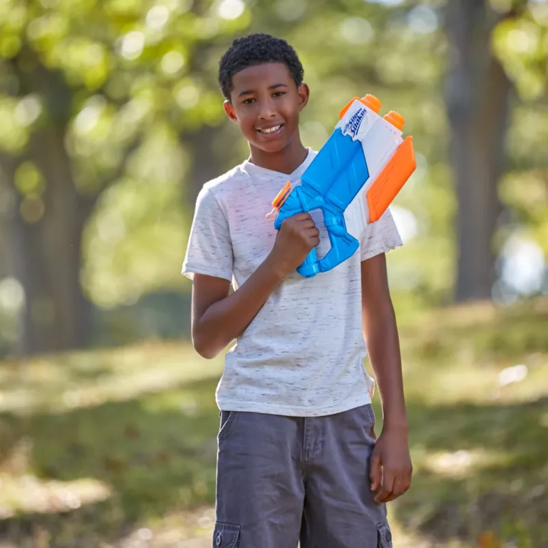 Nerf Super Soaker Twin Tide, rotaļu blasters, Daudzkrāsu, 6 gadi