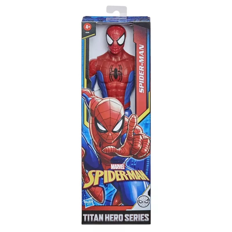 Action figure HASBRO Marvel Spider-Man Titan Hero Spider-Man, plastmasa, daudzkrāsains, vecumam no 4+