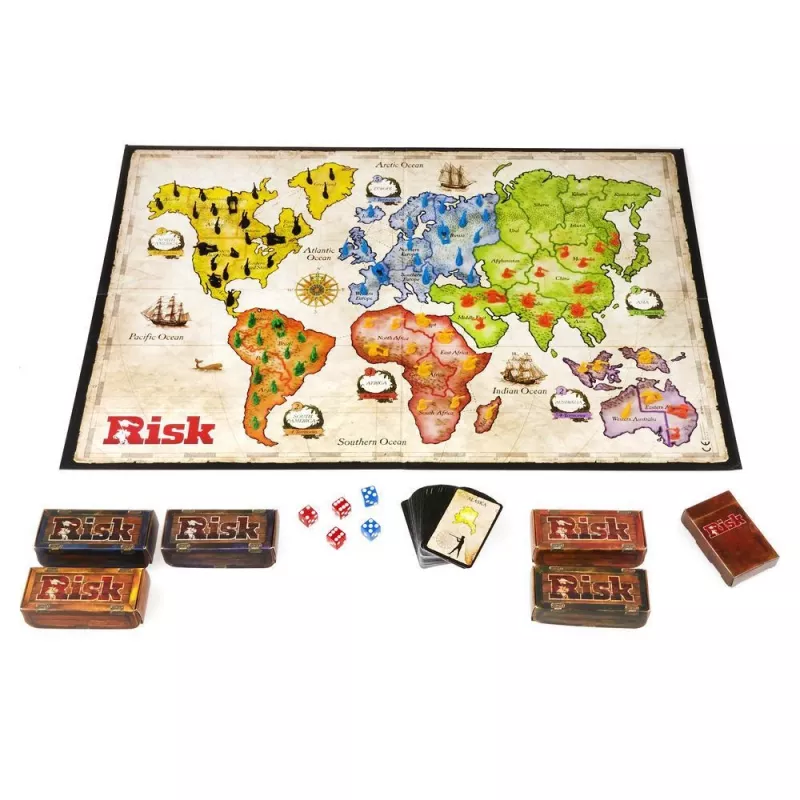 Galda spēle Hasbro Gaming Risk War Ieteicamais vecums 10 gadi