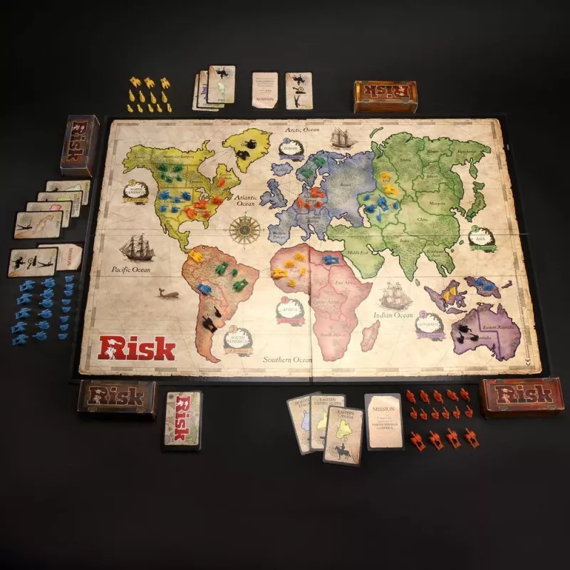 Galda spēle Hasbro Gaming Risk War Ieteicamais vecums 10 gadi
