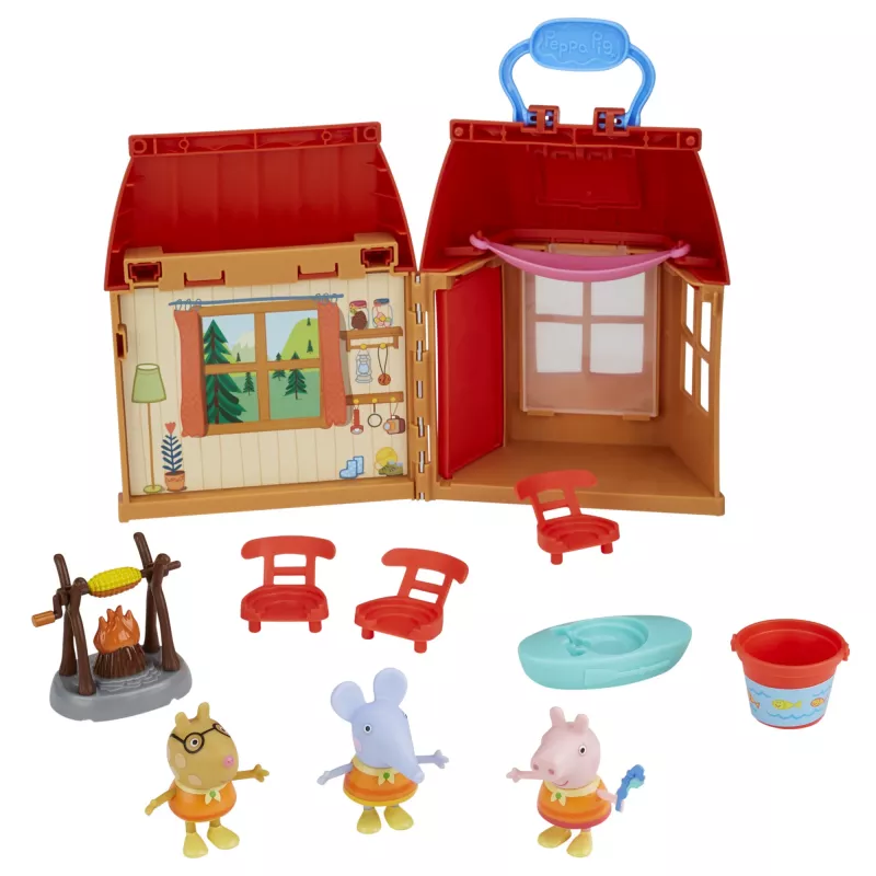 Peppa Pig Peppa omulīgā kempinga vietne, Piedzīvojumi/Action, 3 gadi, Daudzkrāsains