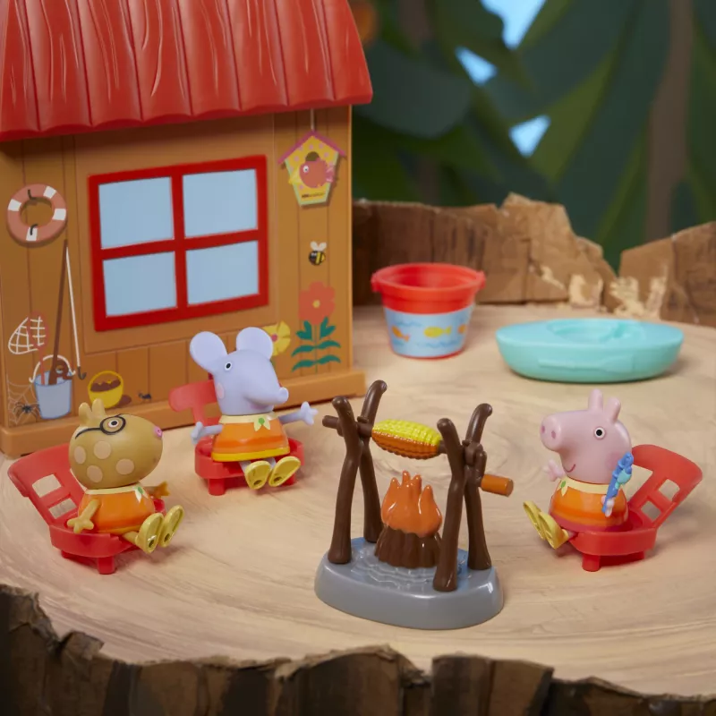 Peppa Pig Peppa omulīgā kempinga vietne, Piedzīvojumi/Action, 3 gadi, Daudzkrāsains
