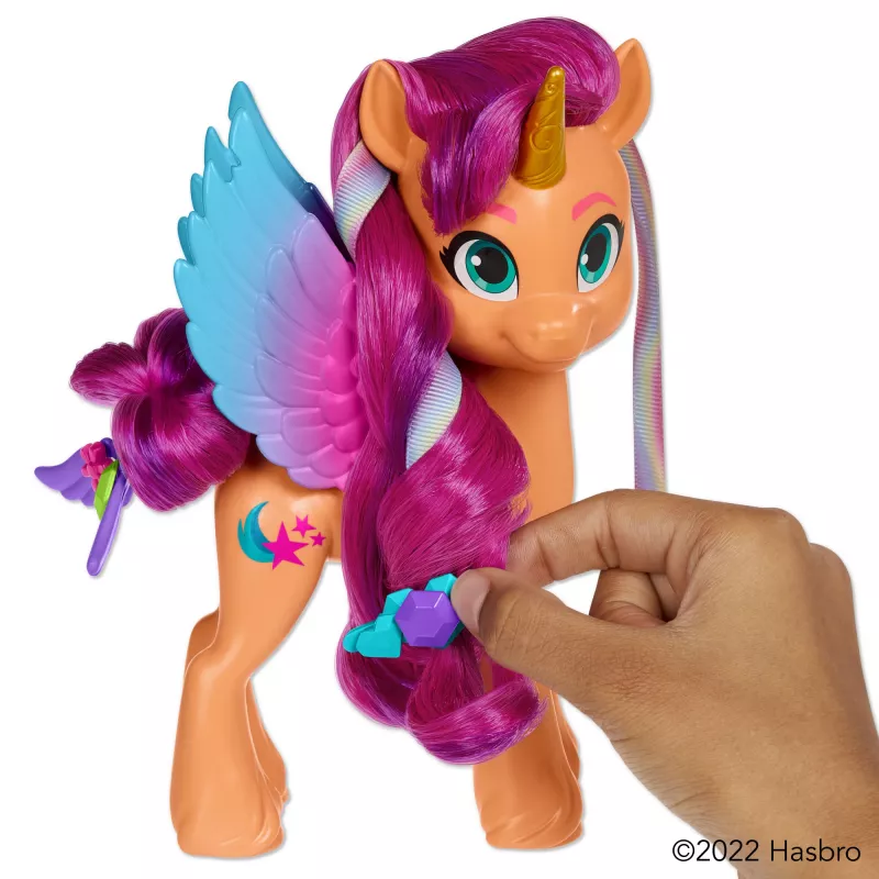 My Little Pony Lentes Frizūras Sunny Starscout, 5 gadi, Daudzkrāsains