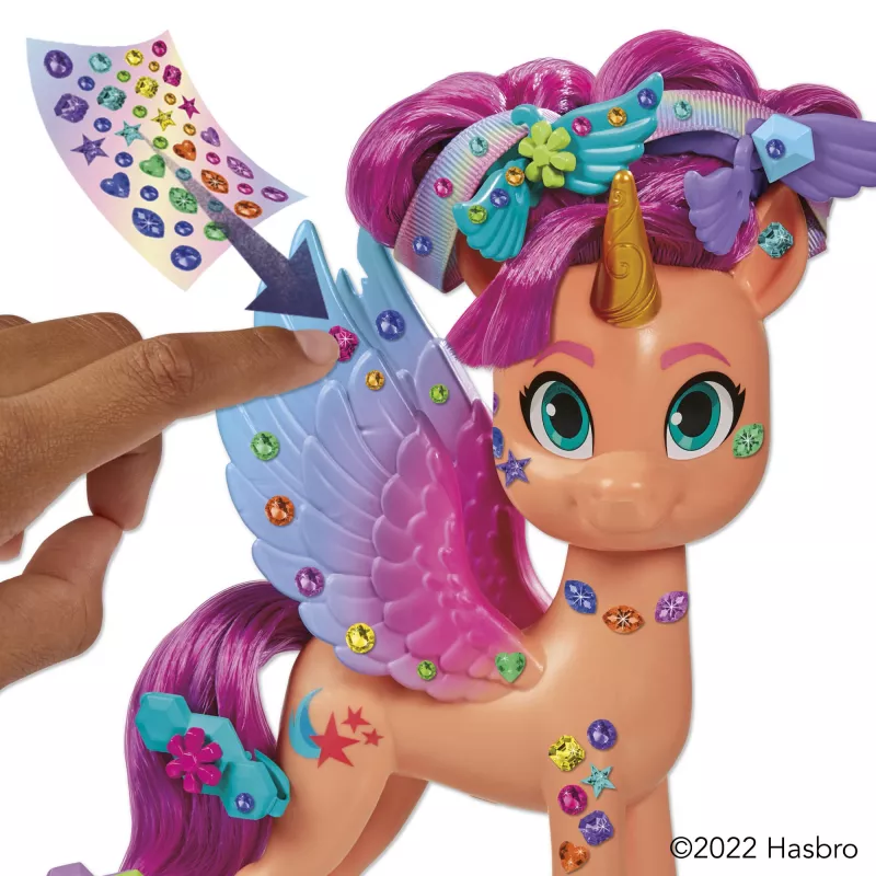 My Little Pony Lentes Frizūras Sunny Starscout, 5 gadi, Daudzkrāsains