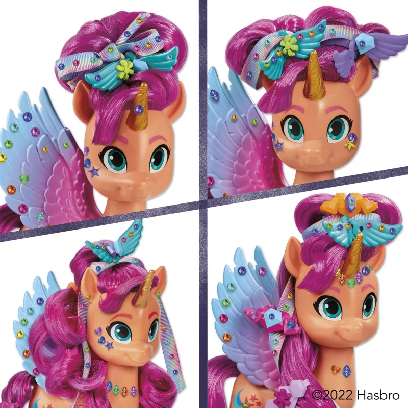 My Little Pony Lentes Frizūras Sunny Starscout, 5 gadi, Daudzkrāsains
