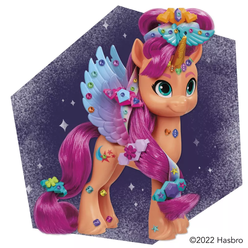 My Little Pony Lentes Frizūras Sunny Starscout, 5 gadi, Daudzkrāsains