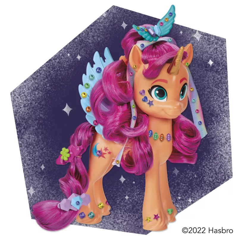 My Little Pony Lentes Frizūras Sunny Starscout, 5 gadi, Daudzkrāsains