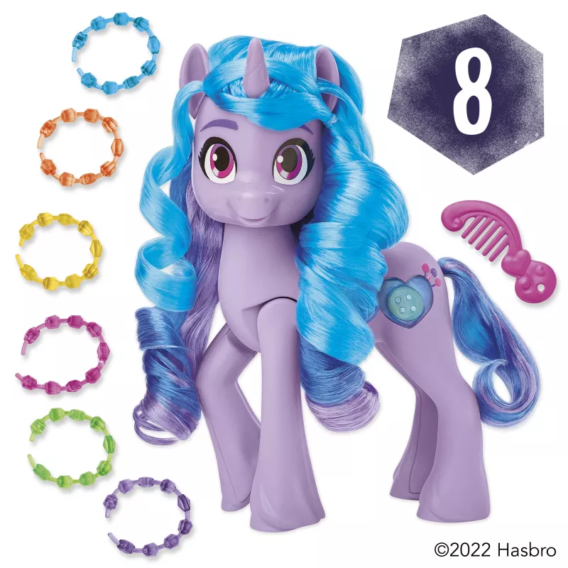 My Little Pony See Your Sparkle Izzy Moonbow, Meitene, 5 gadi, Gaismas efekti, Skaņas efekti