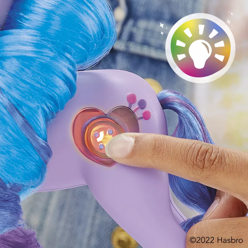My Little Pony See Your Sparkle Izzy Moonbow, Meitene, 5 gadi, Gaismas efekti, Skaņas efekti