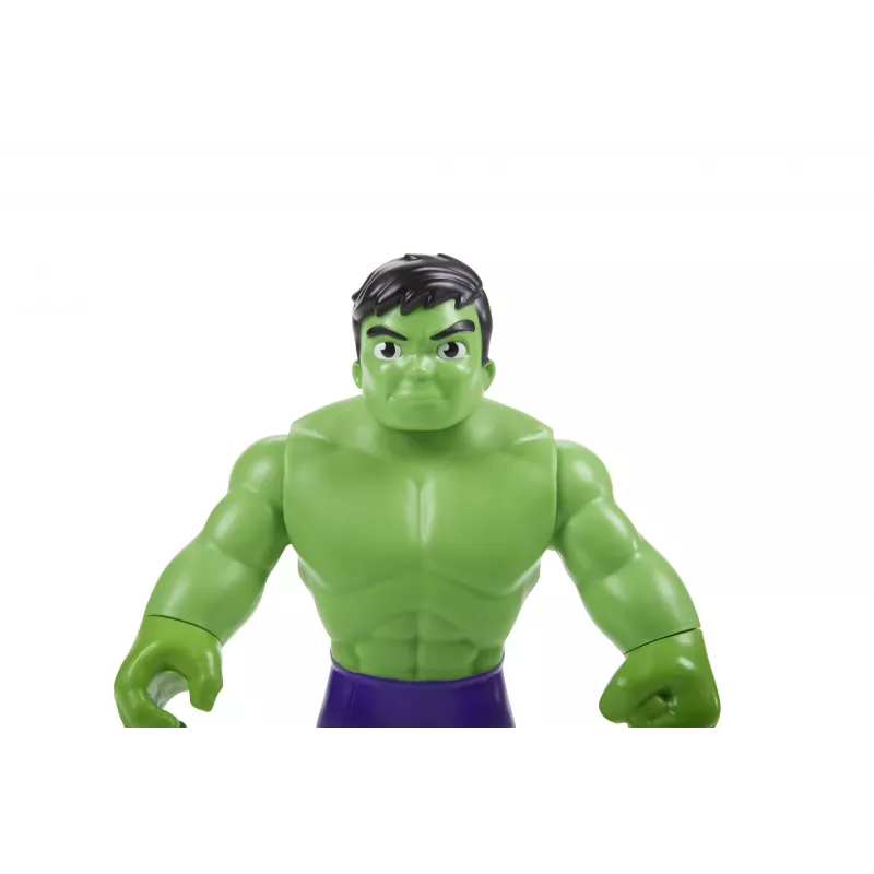 Marvel Spidey and His Amazing Friends Supersized Hulk, 3 gadi, Daudzkrāsains, Plastmasa