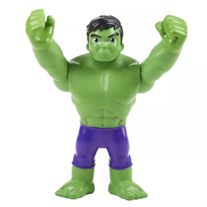 Marvel Spidey and His Amazing Friends Supersized Hulk, 3 gadi, Daudzkrāsains, Plastmasa
