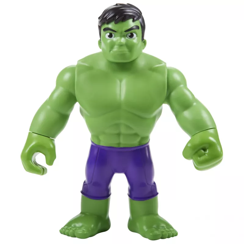 Marvel Spidey and His Amazing Friends Supersized Hulk, 3 gadi, Daudzkrāsains, Plastmasa