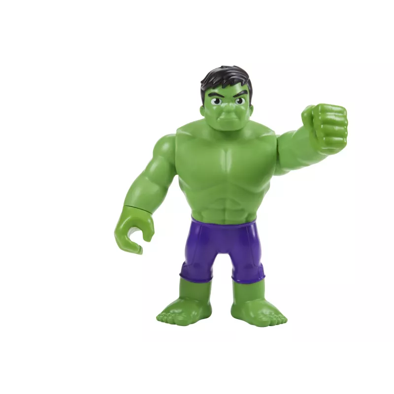 Marvel Spidey and His Amazing Friends Supersized Hulk, 3 gadi, Daudzkrāsains, Plastmasa