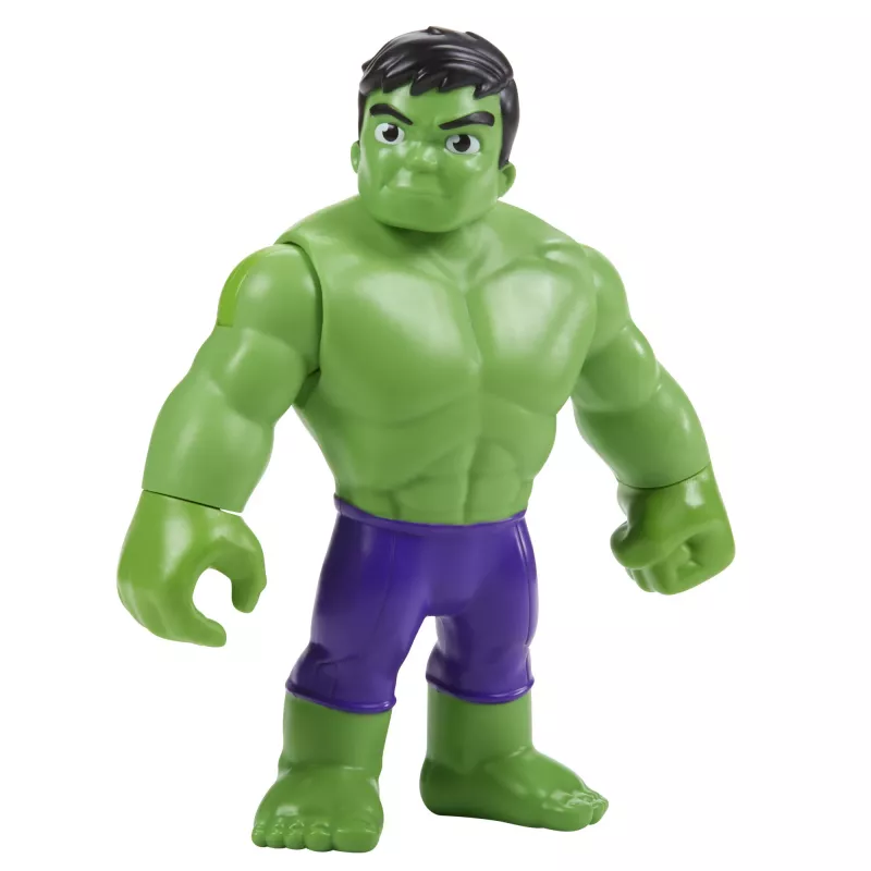 Marvel Spidey and His Amazing Friends Supersized Hulk, 3 gadi, Daudzkrāsains, Plastmasa