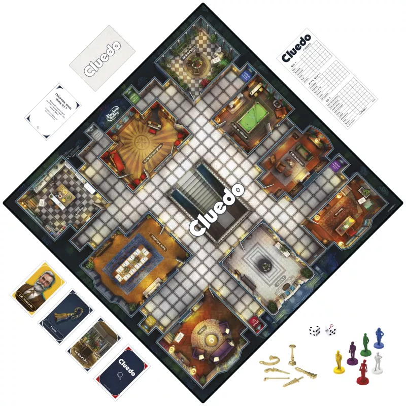 Hasbro Gaming Cluedo 45 min Galda spēle Detektīvs