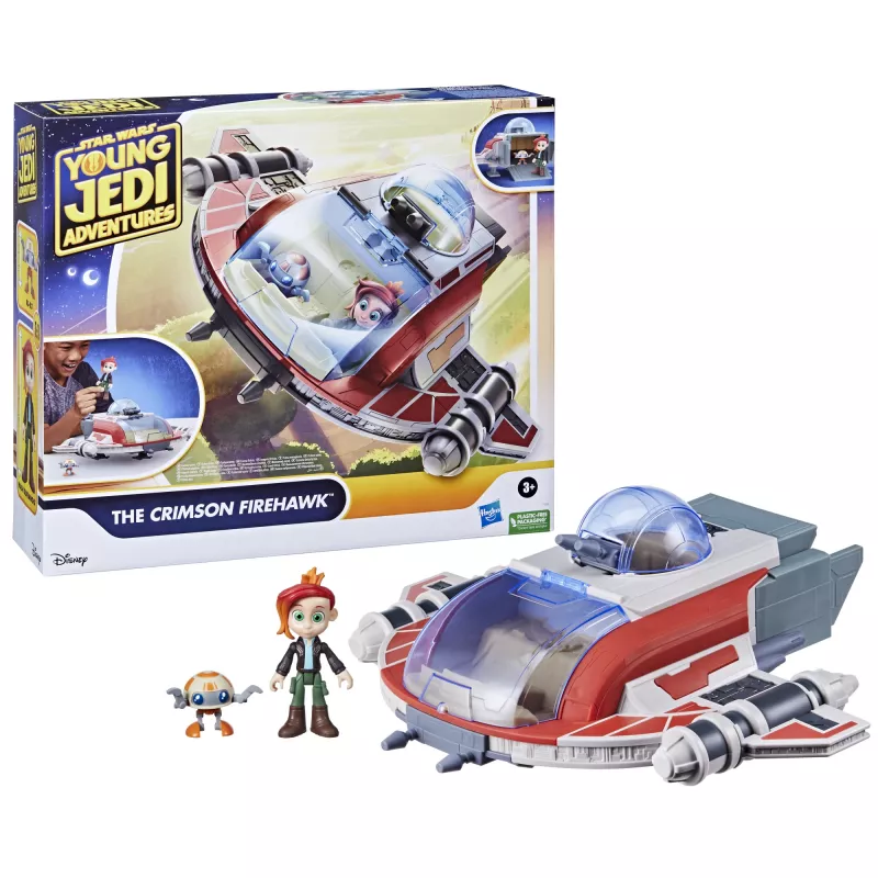 Star Wars The Crimson Firehawk kuģis un darbības figūras, rotaļlietas, pirmsskolas rotaļlietas (17 collas)