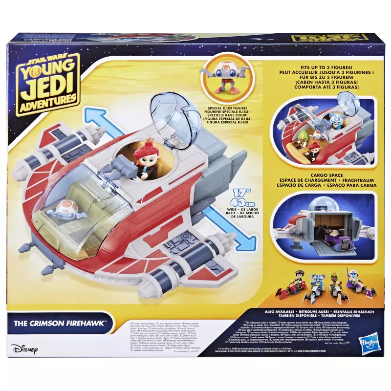 Star Wars The Crimson Firehawk kuģis un darbības figūras, rotaļlietas, pirmsskolas rotaļlietas (17 collas)